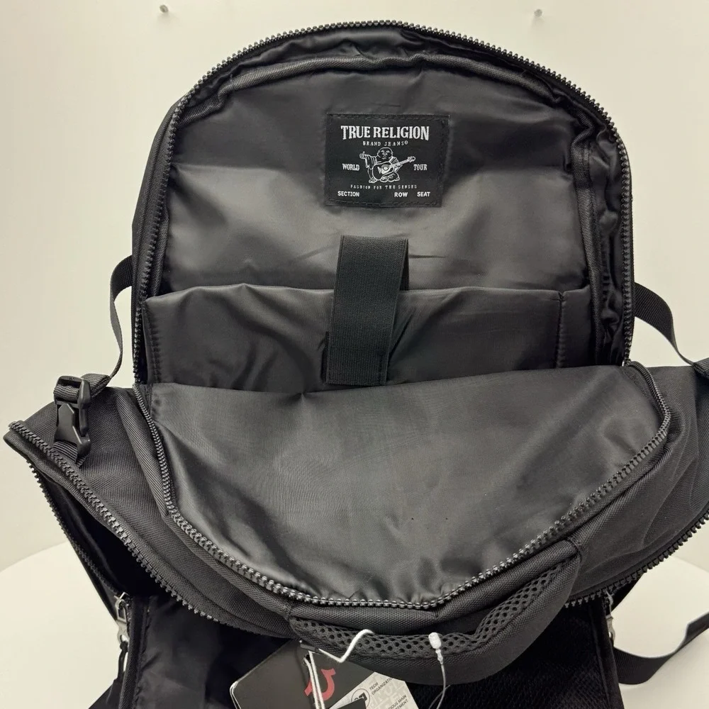 True Religion Commuter Laptop Backpack, Black TR105081 MSRP $115 - New with tags